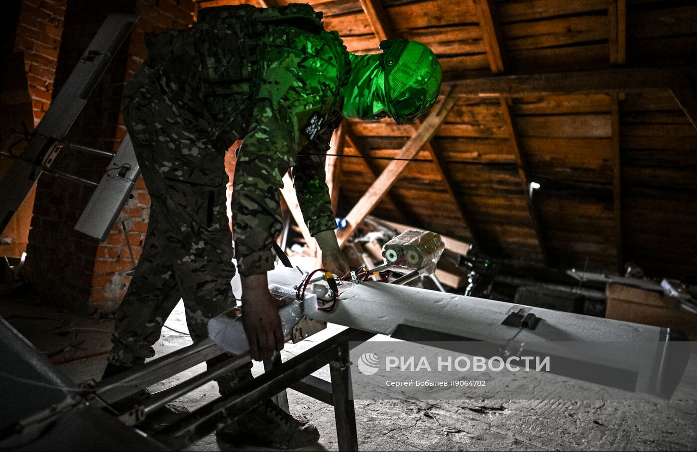 Боевая работа расчета БПЛА "Молния-2" 37-го мотострелкового полка на Краснолиманском направлении СВО