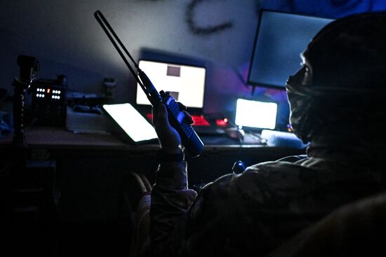 Боевая работа расчета БПЛА "Молния-2" 37-го мотострелкового полка на Краснолиманском направлении СВО