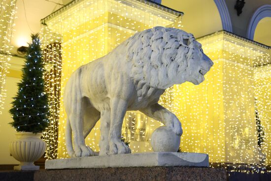 Новогоднее украшение Санкт-Петербурга