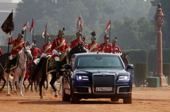 Государственный визит президента РФ Владимира Путина в Индию