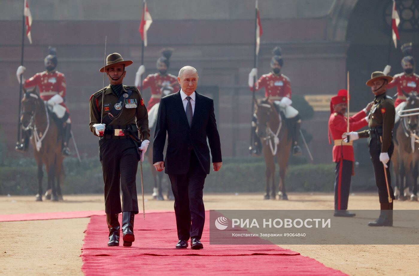 Государственный визит президента РФ Владимира Путина в Индию