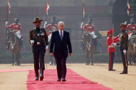 Государственный визит президента РФ Владимира Путина в Индию