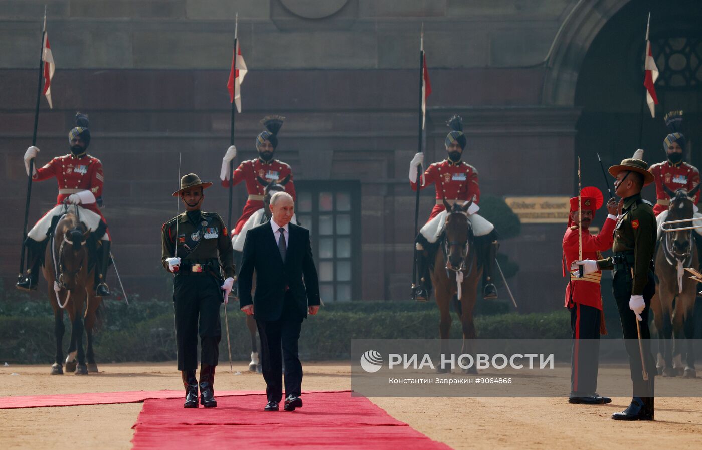 Государственный визит президента РФ Владимира Путина в Индию