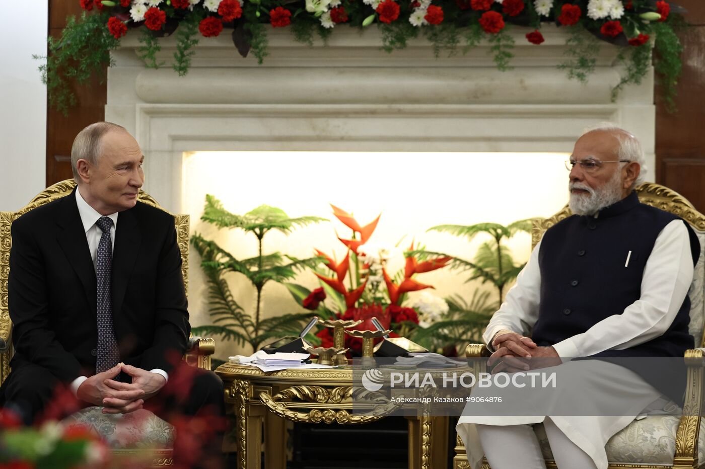 Государственный визит президента РФ Владимира Путина в Индию