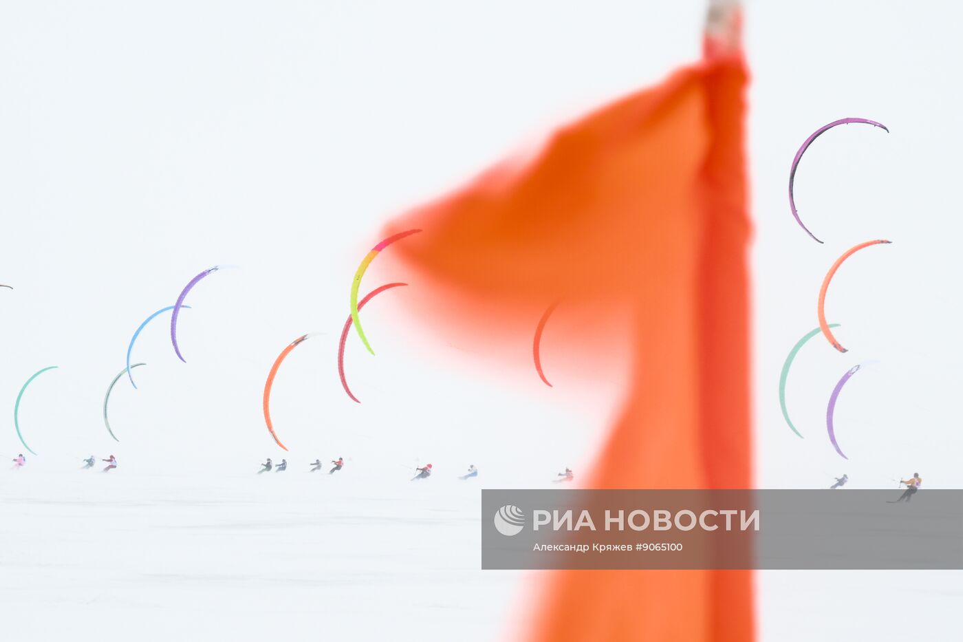 Соревнования по зимнему кайтингу "Кубок Сибири"