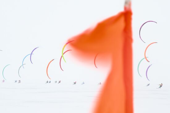 Соревнования по зимнему кайтингу "Кубок Сибири"