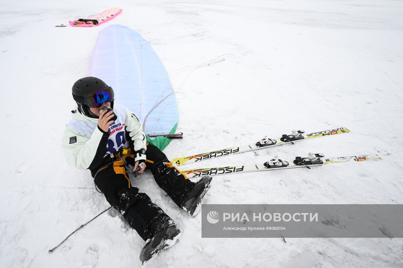 Соревнования по зимнему кайтингу "Кубок Сибири"