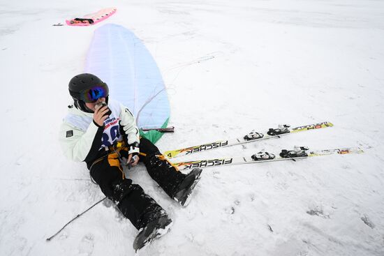 Соревнования по зимнему кайтингу "Кубок Сибири"