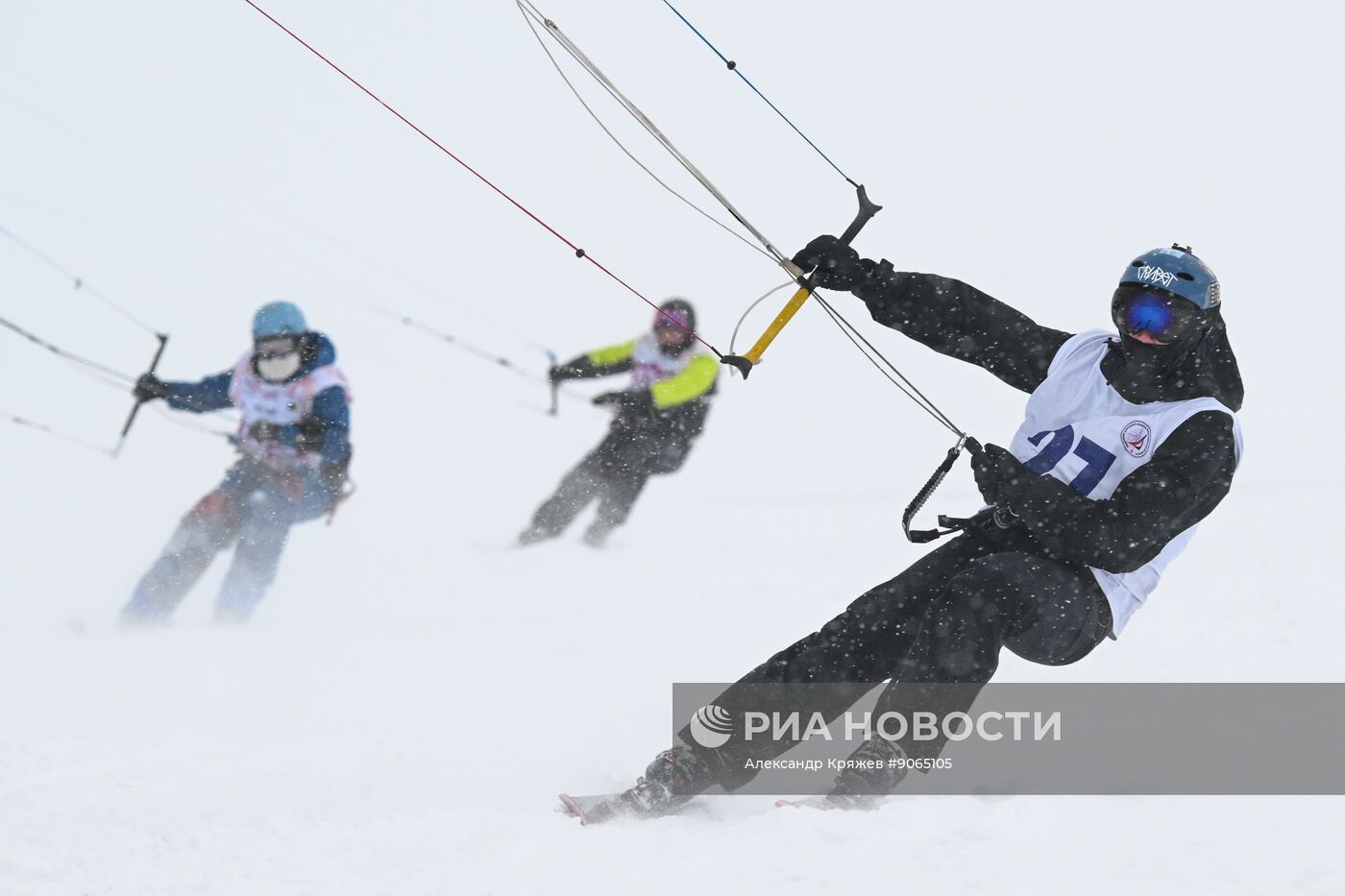 Соревнования по зимнему кайтингу "Кубок Сибири"