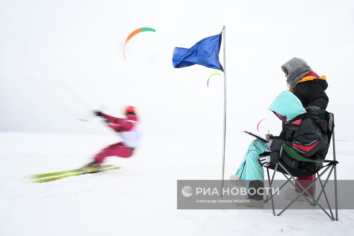 Соревнования по зимнему кайтингу "Кубок Сибири"