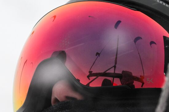 Соревнования по зимнему кайтингу "Кубок Сибири"