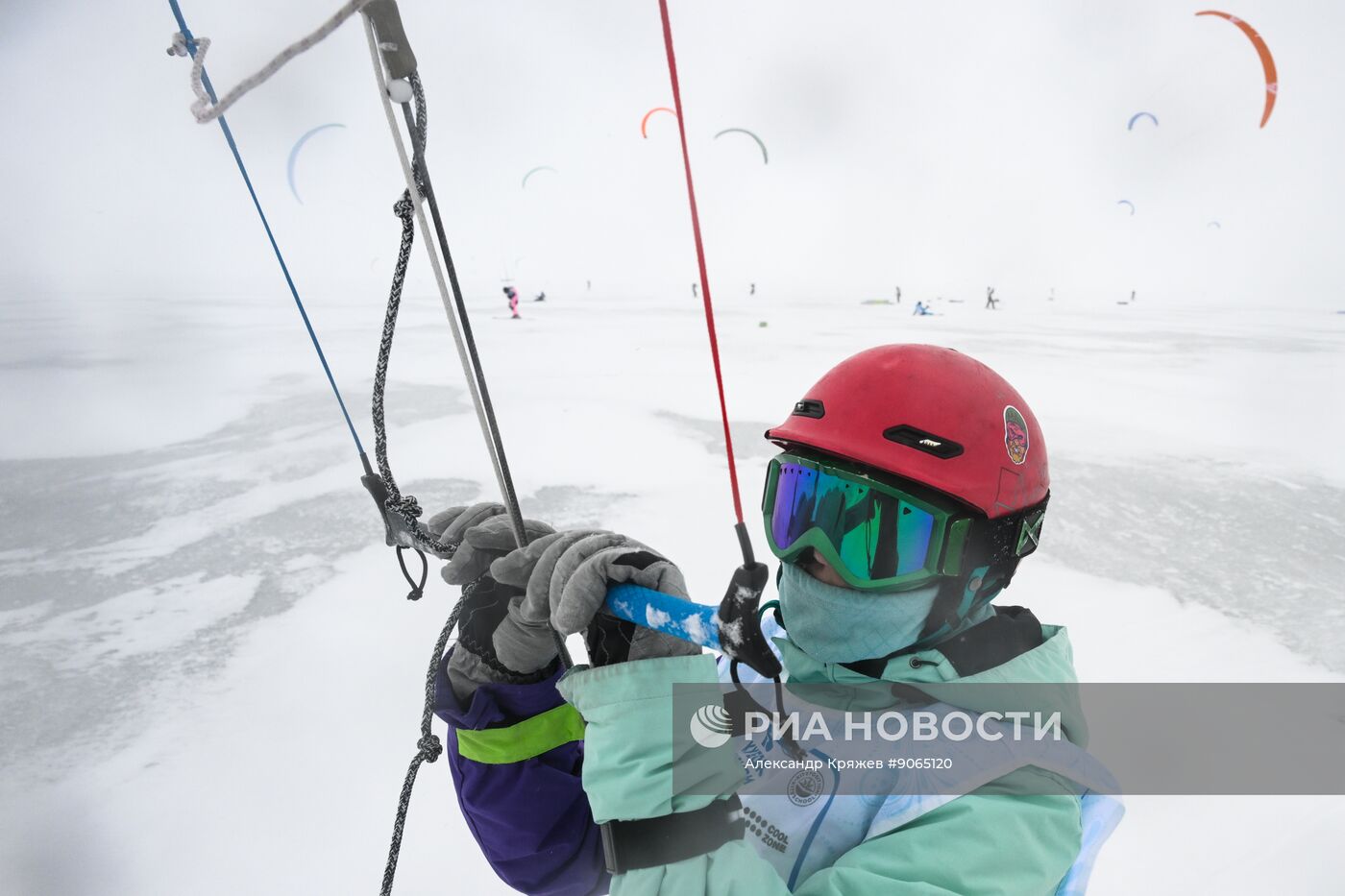 Соревнования по зимнему кайтингу "Кубок Сибири"