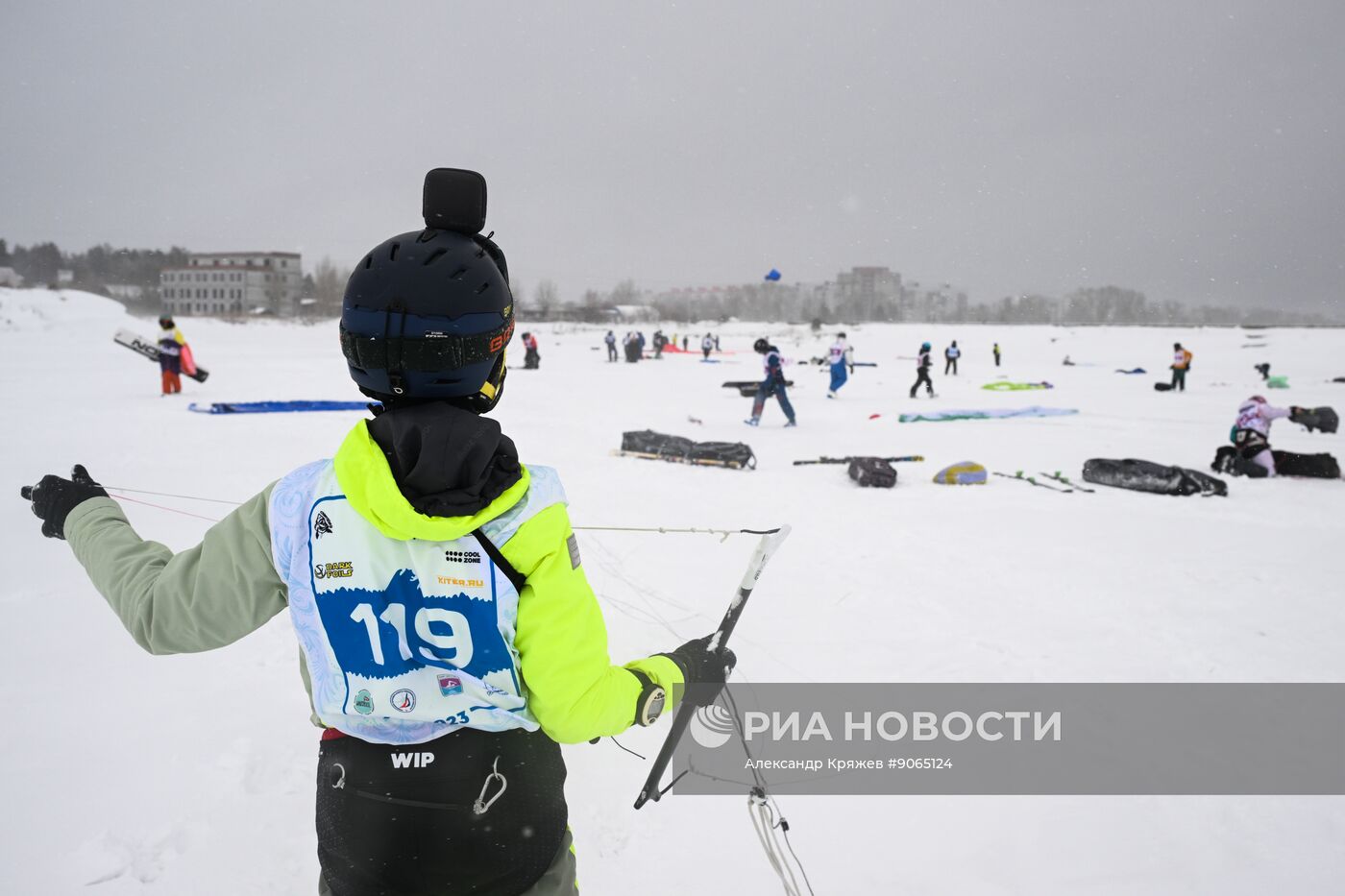 Соревнования по зимнему кайтингу "Кубок Сибири"