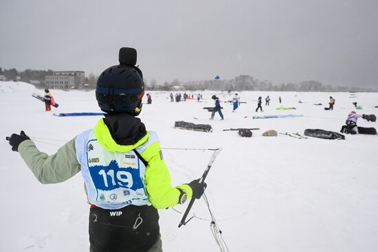 Соревнования по зимнему кайтингу "Кубок Сибири"