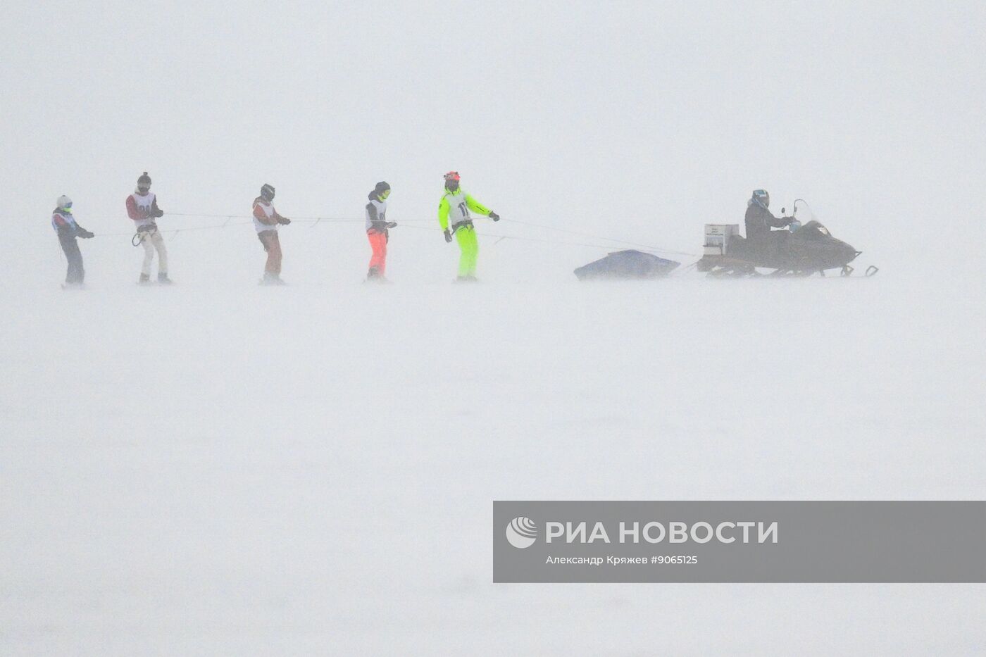 Соревнования по зимнему кайтингу "Кубок Сибири"