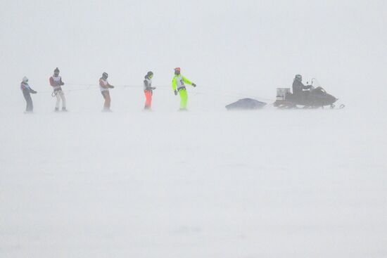 Соревнования по зимнему кайтингу "Кубок Сибири"