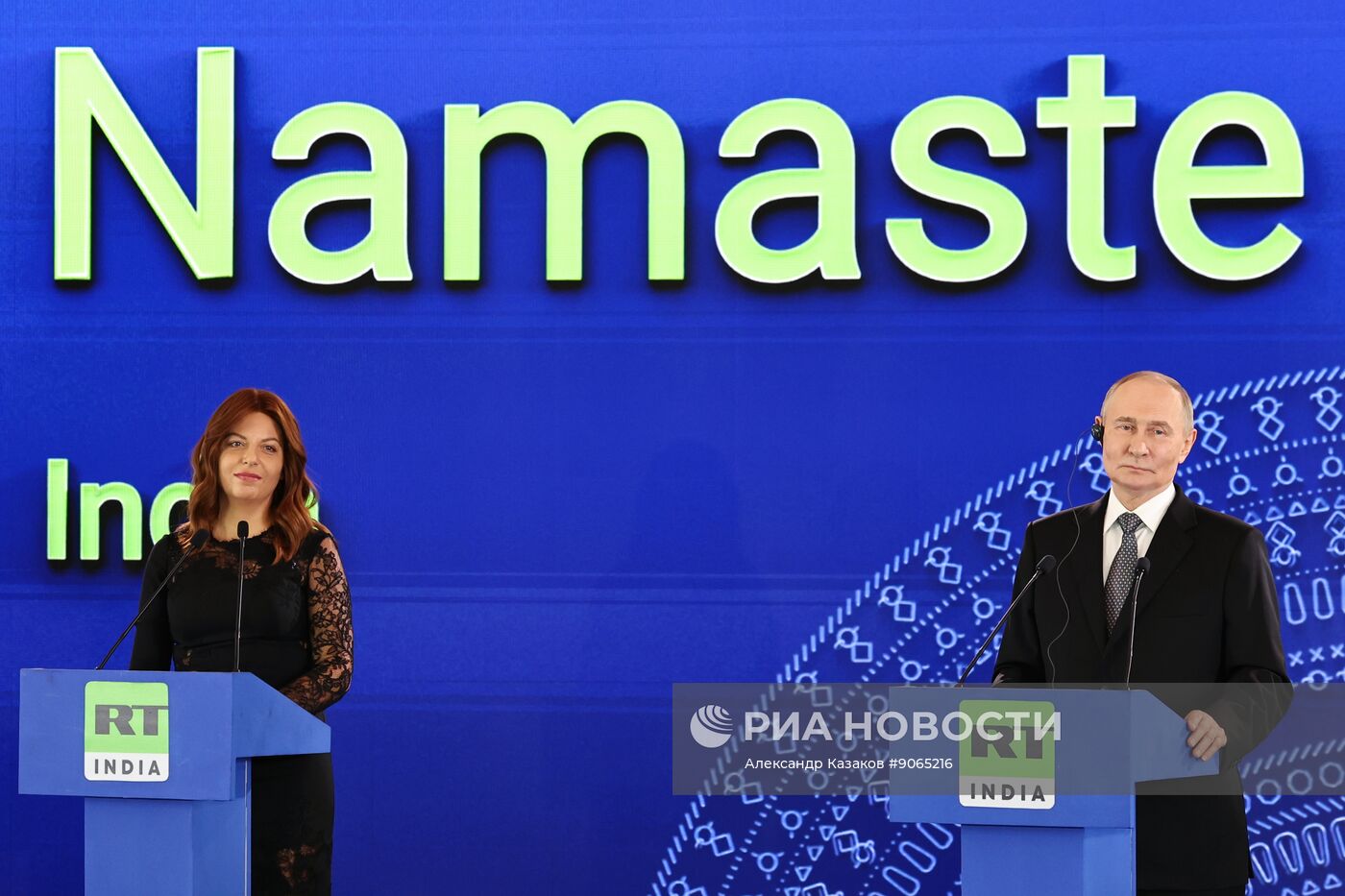 Государственный визит президента РФ Владимира Путина в Индию