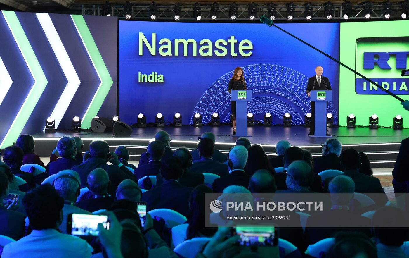 Государственный визит президента РФ Владимира Путина в Индию