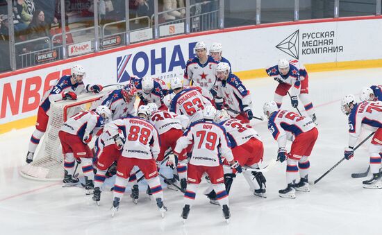 Хоккей. КХЛ. "Трактор" (Челябинск) - ЦСКА (Москва)
