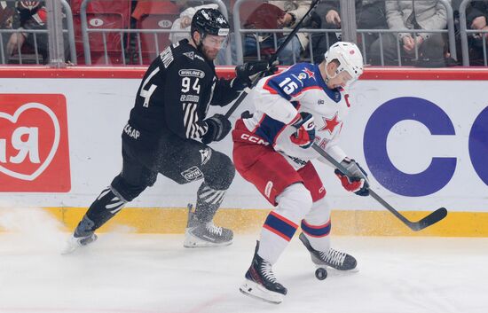 Хоккей. КХЛ. "Трактор" (Челябинск) - ЦСКА (Москва)