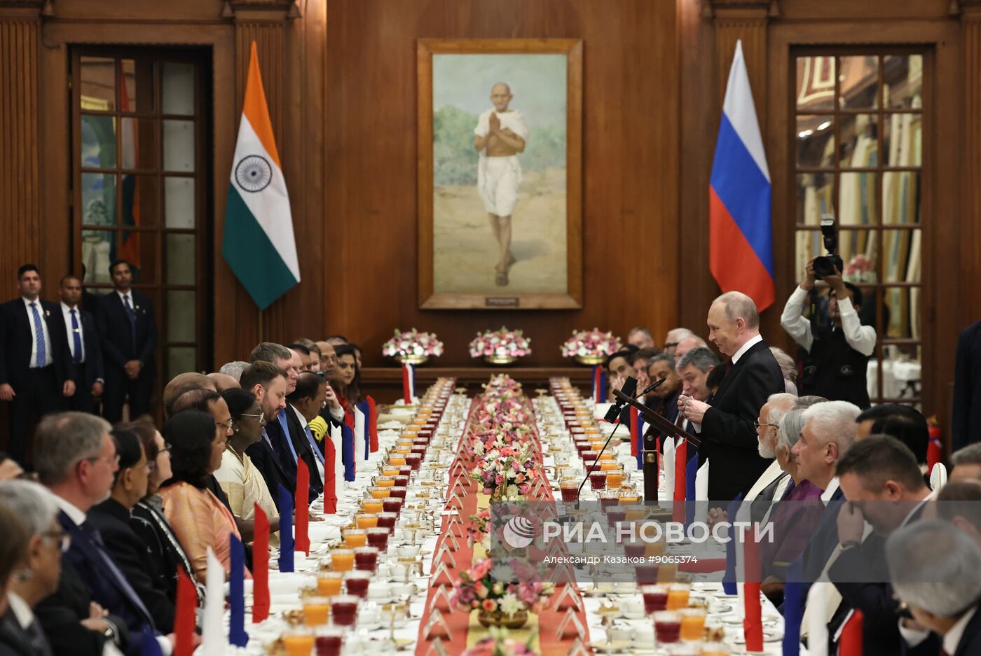 Государственный визит президента РФ Владимира Путина в Индию