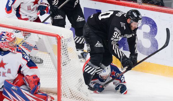 Хоккей. КХЛ. "Трактор" (Челябинск) - ЦСКА (Москва)