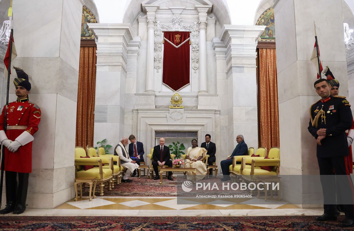 Государственный визит президента РФ Владимира Путина в Индию