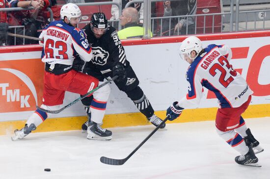 Хоккей. КХЛ. "Трактор" (Челябинск) - ЦСКА (Москва)