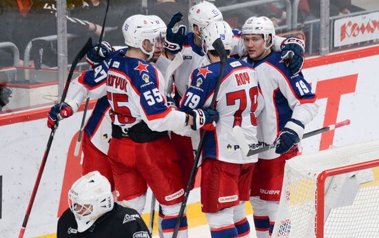 Хоккей. КХЛ. "Трактор" (Челябинск) - ЦСКА (Москва)