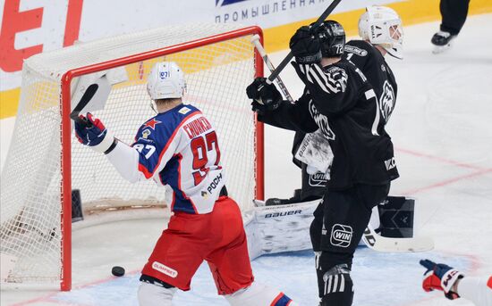 Хоккей. КХЛ. "Трактор" (Челябинск) - ЦСКА (Москва)