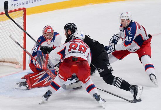 Хоккей. КХЛ. "Трактор" (Челябинск) - ЦСКА (Москва)