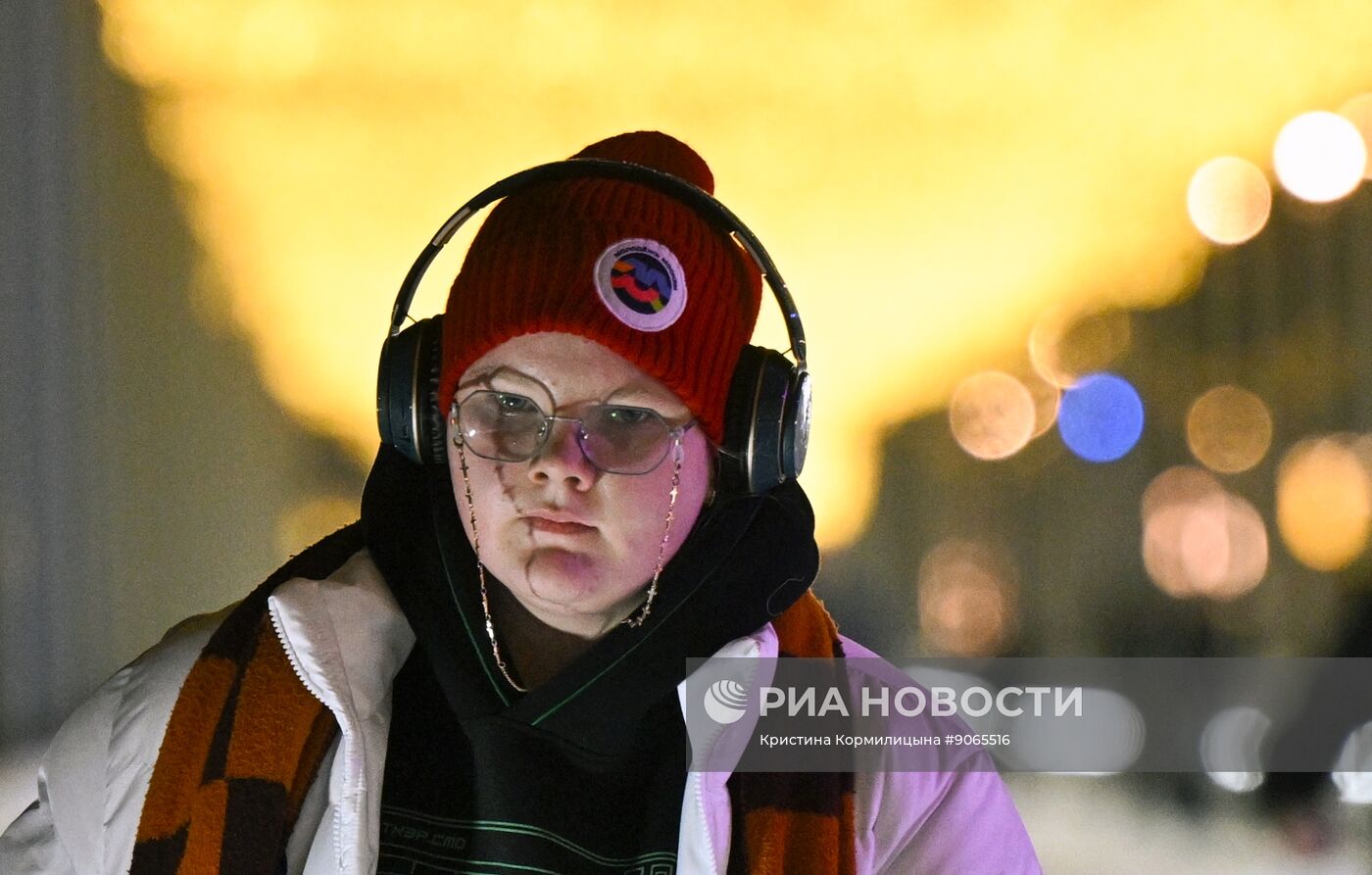 Каток на Царской набережной музея-заповедника "Коломенское"