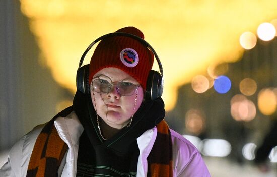 Каток на Царской набережной музея-заповедника "Коломенское"