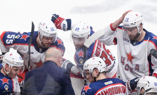 Хоккей. КХЛ. "Трактор" (Челябинск) - ЦСКА (Москва)