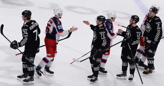 Хоккей. КХЛ. "Трактор" (Челябинск) - ЦСКА (Москва)