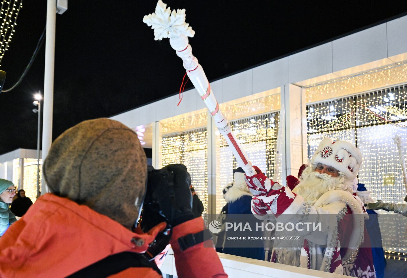 Каток на Царской набережной музея-заповедника "Коломенское"