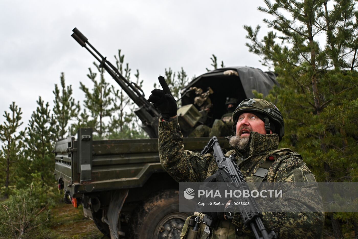 Пункт воздушного наблюдения отряда "Барс-16" на Северском направлении СВО
