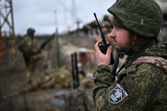 Пункт воздушного наблюдения отряда "Барс-16"  на Северском направлении СВО