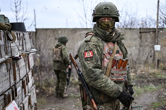 Пункт воздушного наблюдения отряда "Барс-16"  на Северском направлении СВО