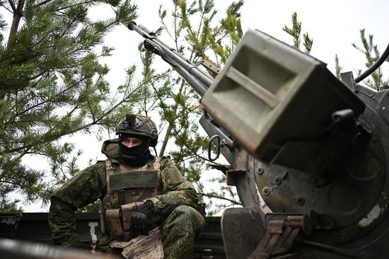 Пункт воздушного наблюдения отряда "Барс-16"  на Северском направлении СВО