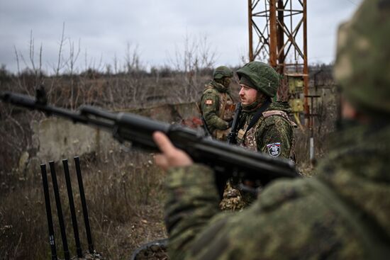 Пункт воздушного наблюдения отряда "Барс-16"  на Северском направлении СВО