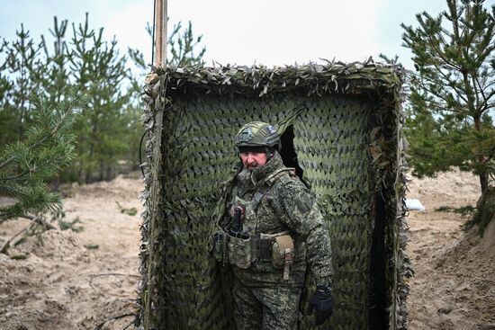 Пункт воздушного наблюдения отряда "Барс-16"  на Северском направлении СВО