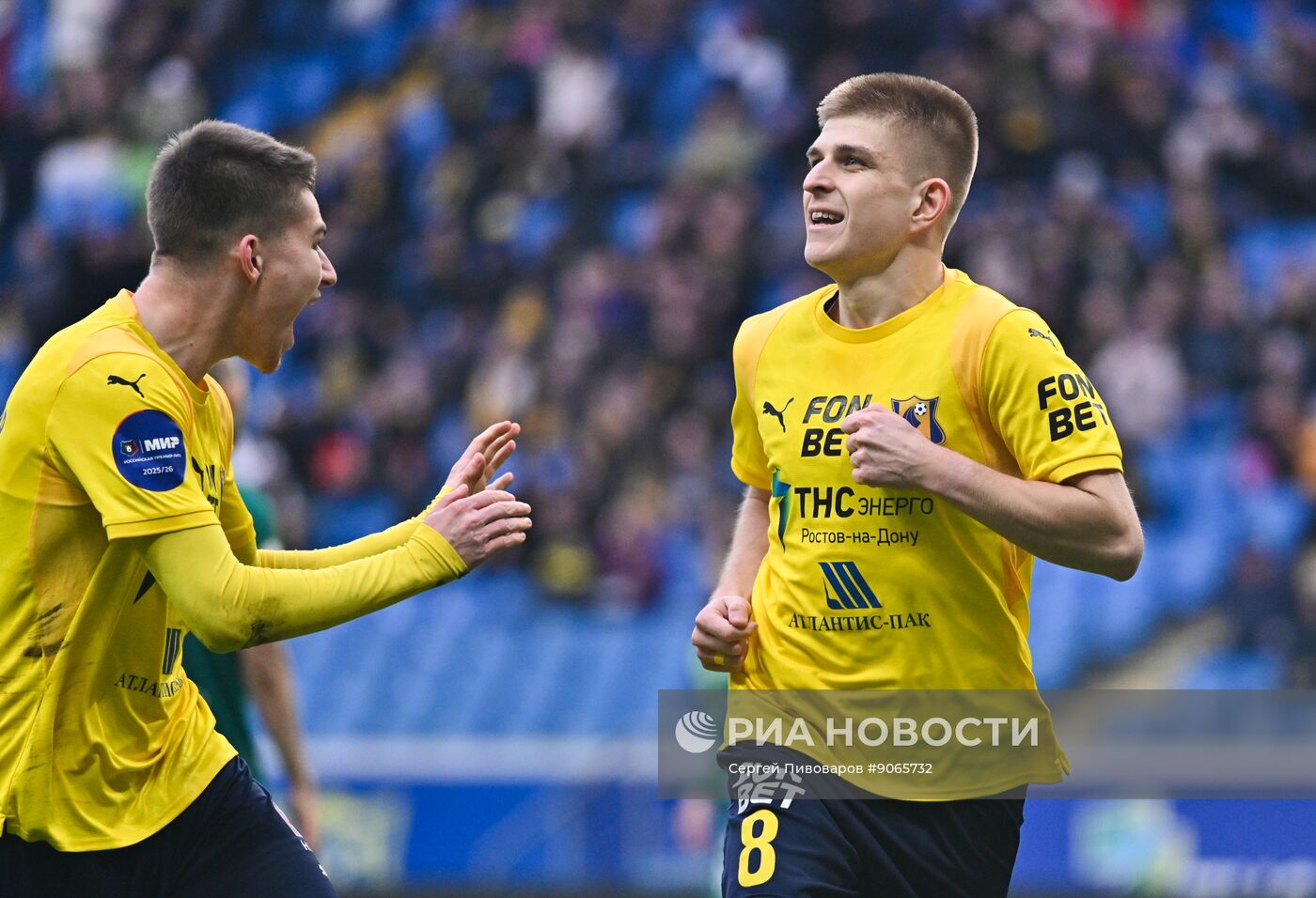 Футбол. РПЛ. "Ростов" (Ростов-на-Дону) - "Рубин" (Казань)