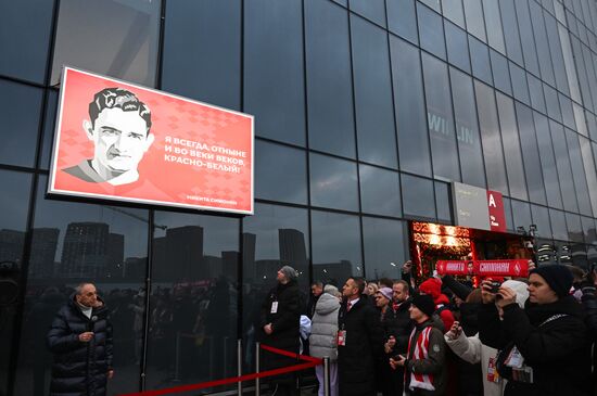 ФК "Спартак" назвал именем Никиты Симоняна трибуну на "Лукойл Арене"