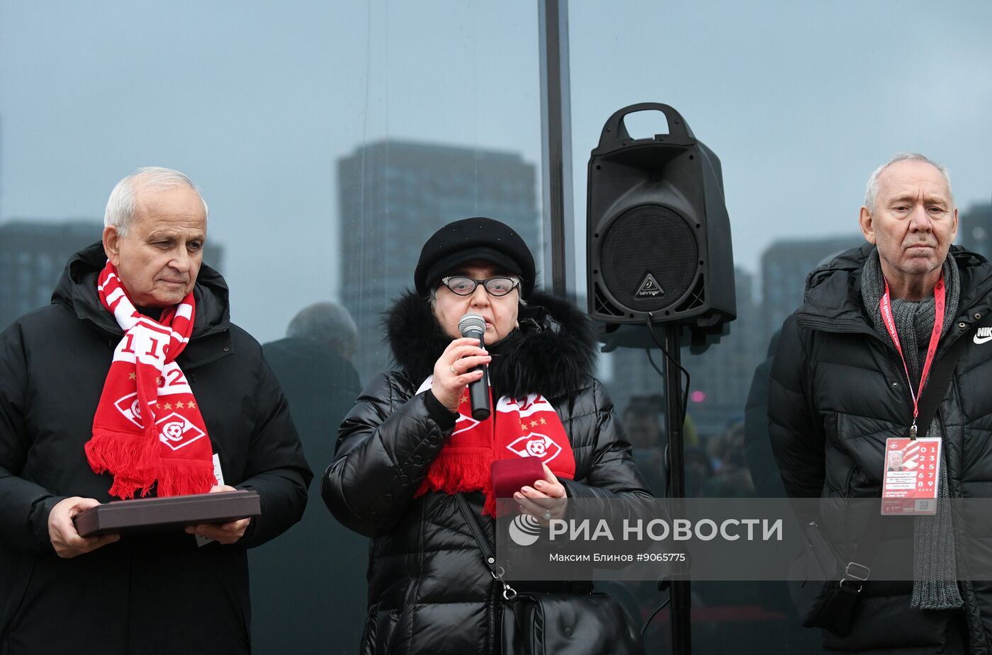 ФК "Спартак" назвал именем Никиты Симоняна трибуну на "Лукойл Арене"