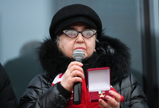 ФК "Спартак" назвал именем Никиты Симоняна трибуну на "Лукойл Арене"