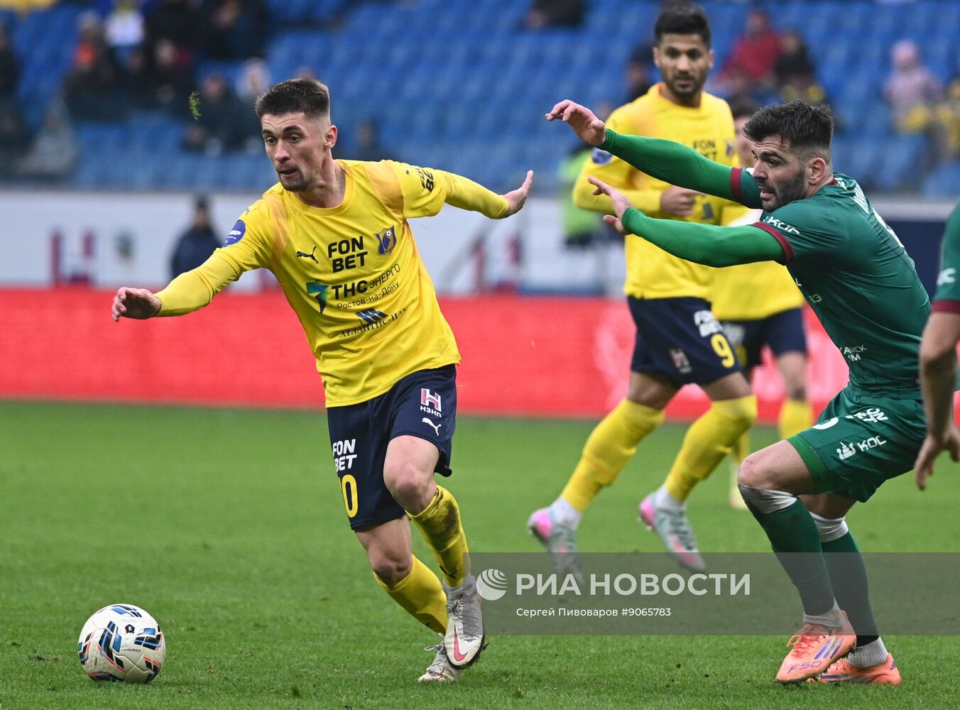 Футбол. РПЛ. "Ростов" (Ростов-на-Дону) - "Рубин" (Казань)
