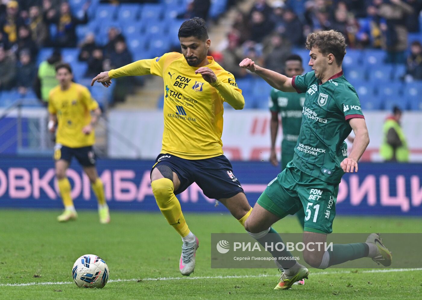 Футбол. РПЛ. "Ростов" (Ростов-на-Дону) - "Рубин" (Казань)