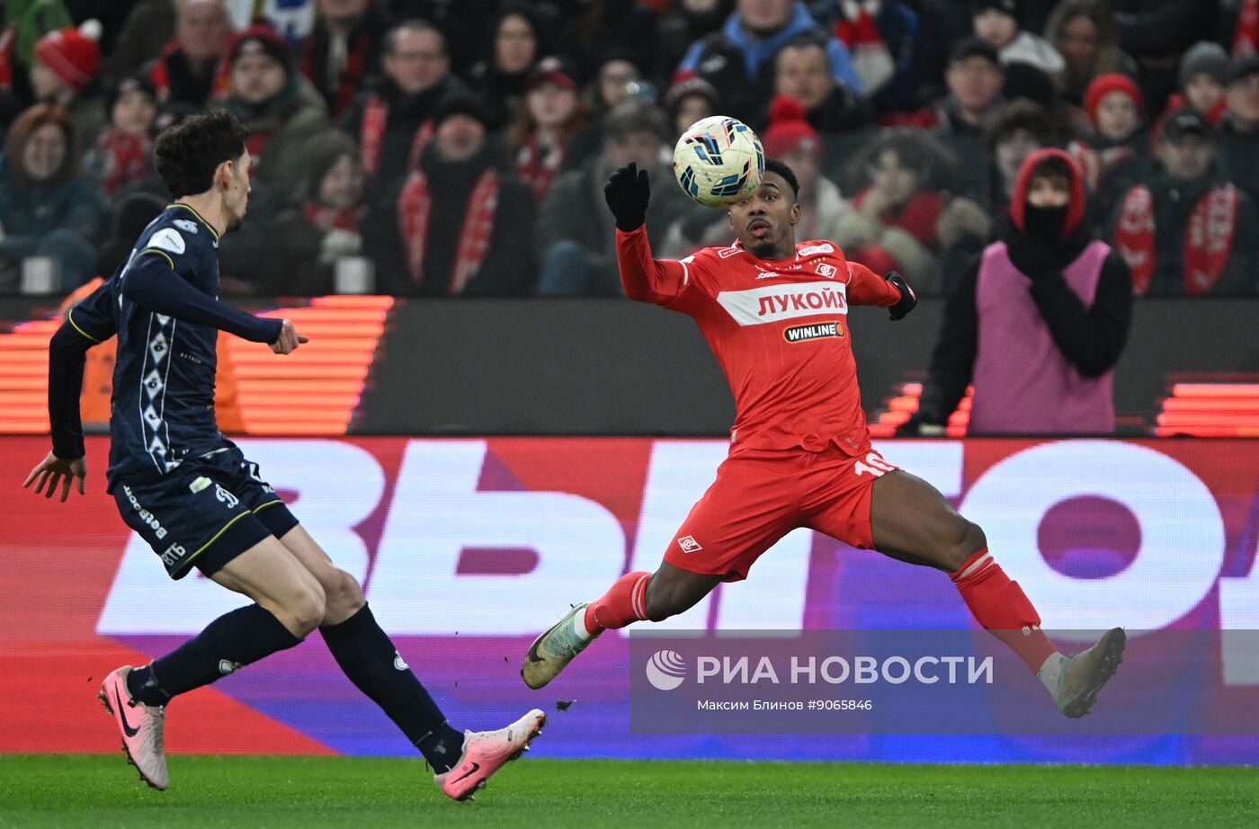 Футбол. РПЛ. "Спартак" (Москва) - "Динамо" (Москва) 