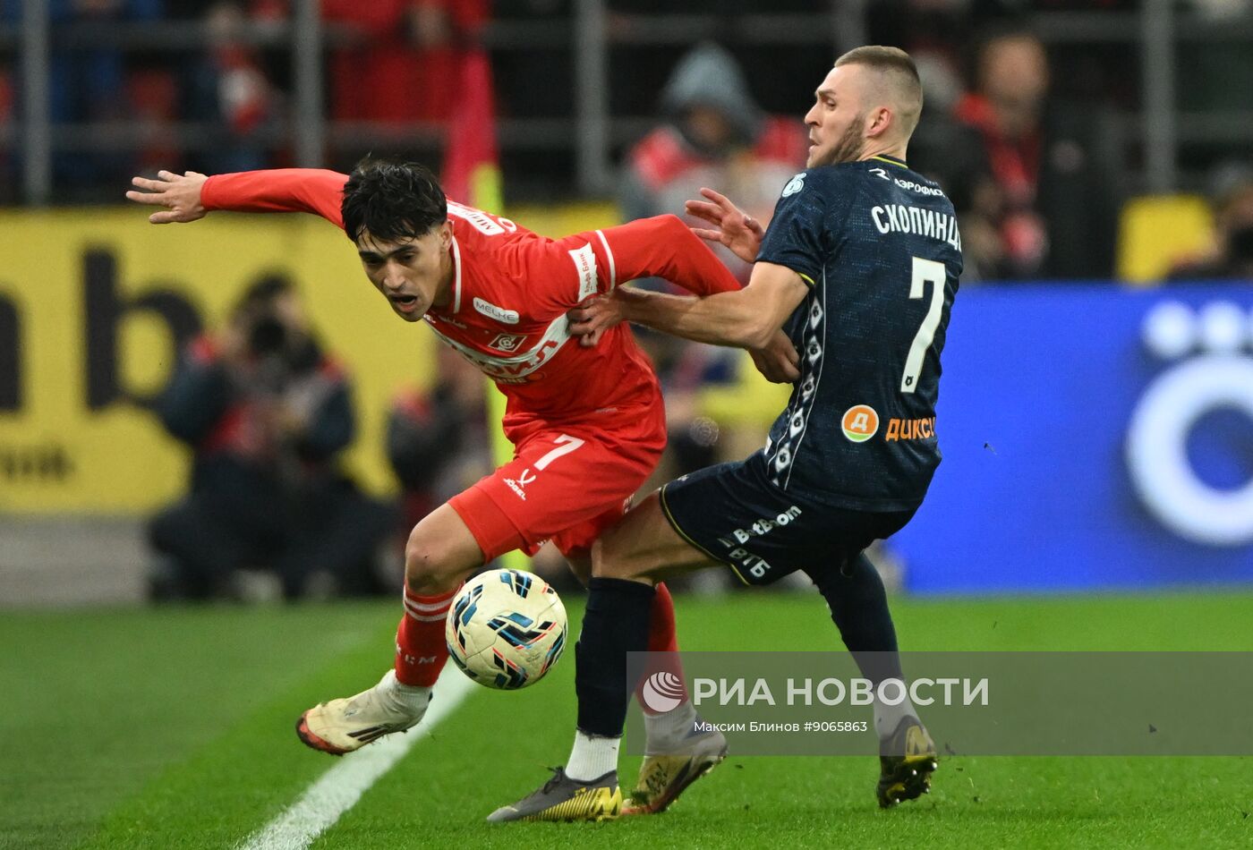 Футбол. РПЛ. "Спартак" (Москва) - "Динамо" (Москва) 